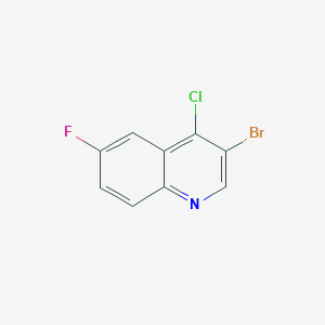3-Bromo-4-chloro-6-fluoroquinoline图片