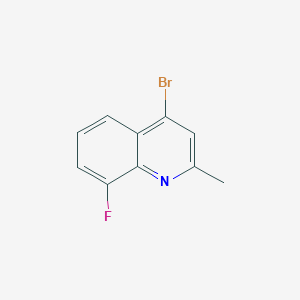 4-Bromo-8-fluoro-2-methylquinoline图片