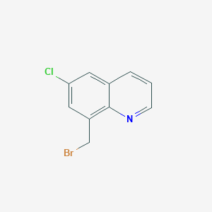 8-(Bromomethyl)-6-chloroquinoline图片