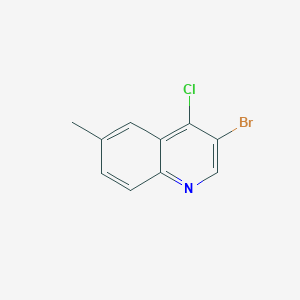 3-Bromo-4-chloro-6-methylquinoline图片