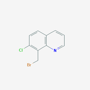 8-(Bromomethyl)-7-chloroquinoline图片