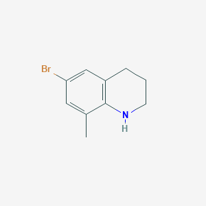 6-Bromo-8-methyl-1,2,3,4-tetrahydroquinoline图片
