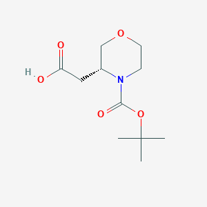 (R)-4-BOC-3-吗啉乙酸图片
