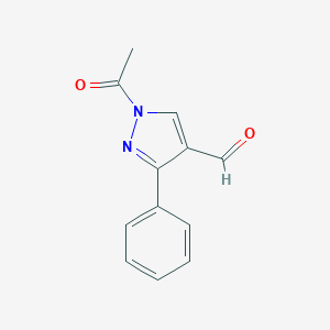 1-Acetyl-3-phenyl-1H-pyrazole-4-carbaldehyde图片