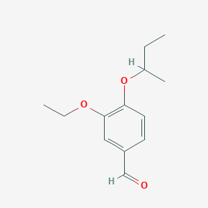 4-sec-butoxy-3-ethoxybenzaldehyde图片