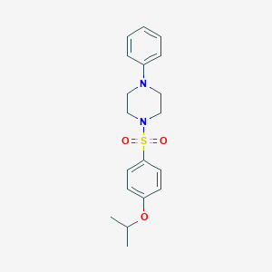 1-((4-(isopropoxy)phenyl)sulfonyl)-4-phenylpiperazine图片