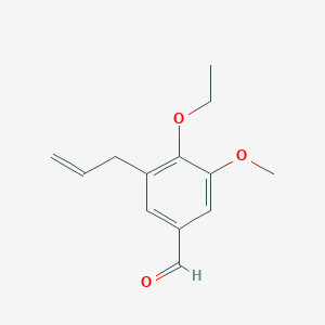 3-Allyl-4-ethoxy-5-methoxy-benzaldehyde图片
