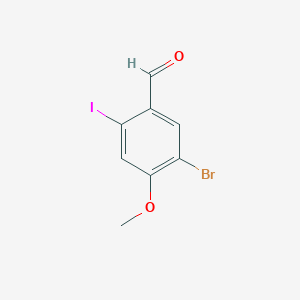 5-Bromo-2-iodo-4-methoxybenzaldehyde图片