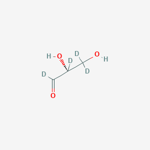 D-Glyceraldehyde-1,2,3,3'-d4图片