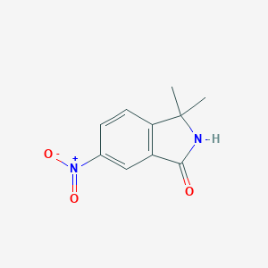 3,3-dimethyl-6-nitro-2,3-dihydro-1H-isoindol-1-one图片