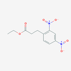 ethyl 3-(2,4-dinitrophenyl)propanoate图片