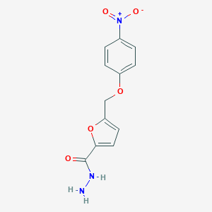 5-[(4-Nitrophenoxy)methyl]furan-2-carbohydrazide图片