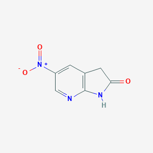 5-NITRO-1H,2H,3H-PYRROLO[2,3-B]PYRIDIN-2-ONE图片
