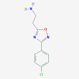 {2-[3-(4-chlorophenyl)-1,2,4-oxadiazol-5-yl]ethyl}amine hydrochloride图片