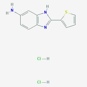 2-(thiophen-2-yl)-1H-1,3-benzodiazol-5-amine dihydrochloride图片