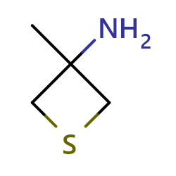 3-methylthietan-3-amine图片