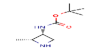 tert-butylN-[(2R,3R)-2-methylazetidin-3-yl]carbamate图片