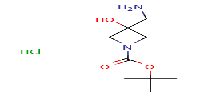 tert-butyl3-(aminomethyl)-3-hydroxyazetidine-1-carboxylatehydrochloride图片