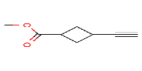 methyl3-ethynylcyclobutane-1-carboxylate图片