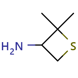 2,2-dimethylthietan-3-amine图片