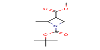 1-tert-butyl3-methyl2-methylazetidine-1,3-dicarboxylate图片