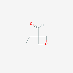 3-Ethyloxetane-3-carbaldehyde图片