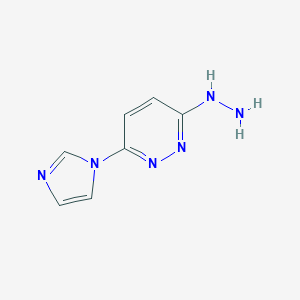 3-hydrazinyl-6-(1H-imidazol-1-yl)pyridazine图片