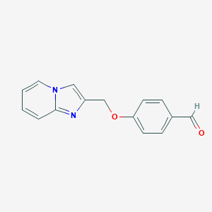 4-{Imidazo[1,2-a]pyridin-2-ylmethoxy}benzaldehyde图片