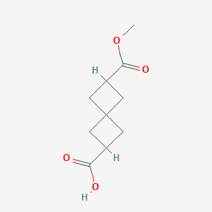 6-(methoxycarbonyl)spiro[3,3]heptane-2-carboxylicacid图片