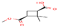 (1R,3S)-3-(methoxycarbonyl)-2,2-dimethylcyclobutane-1-carboxylicacid图片