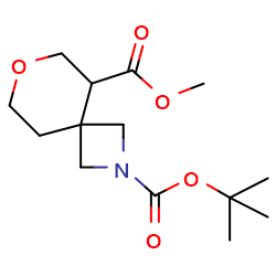 2-tert-butyl5-methyl7-oxa-2-azaspiro[3,5]nonane-2,5-dicarboxylate图片