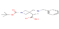 6-benzyl-2,6-diaza-spiro[3,4]octane-2,8-dicarboxylicacid2-tert-butylester图片