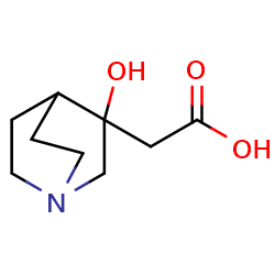 2-{3-hydroxy-1-azabicyclo[2,2,2]octan-3-yl}aceticacid图片