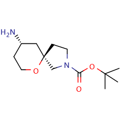 racemic-(5R,9S)-tert-butyl9-amino-6-oa-2-azaspiro[4,5]decane-2-carboxylate图片
