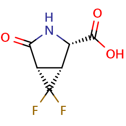 (1R,2S,5S)-6,6-difluoro-4-oxo-3-azabicyclo[3,1,0]hexane-2-carboxylicacid图片