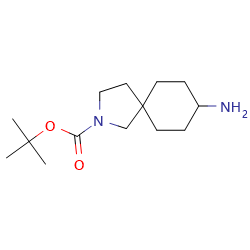 Tert-Butyl8-amino-2-azaspiro[4,5]decane-2-carboxylate图片