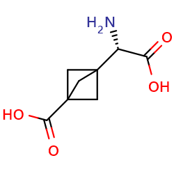 3-[(S)-amino(carboxy)methyl]bicyclo[1,1,1]pentane-1-carboxylicacid图片