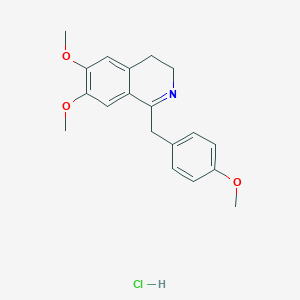 3,4-Dihydro-6,7-dimethoxy-1-(p-methoxybenzyl)isoquinoline Hydrochloride图片