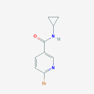 6-bromo-N-cyclopropyl-3-pyridinecarboxamide图片