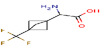 2-amino-2-[3-(trifluoromethyl)bicyclo[1,1,1]pentan-1-yl]aceticacid图片