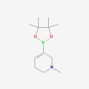 1-Methyl-5-(4,4,5,5-tetramethyl-1,3,2-dioxaborolan-2-yl)-1,2,3,6-tetrahydropyridine图片
