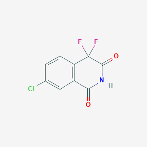 7-Chloro-4,4-Difluoroisoquinoline-1,3(2h,4h)-Dione图片
