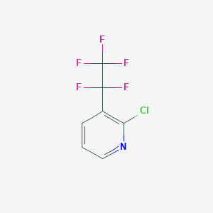 2-Chloro-3-(pentafluoroethyl)pyridine图片