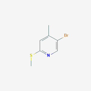 5-Bromo-4-methyl-2-(methylthio)pyridine图片