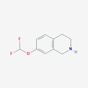 7-(Difluoromethoxy)-1,2,3,4-tetrahydroisoquinoline图片