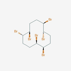 (1R,2R,5S,6R,9R,10S)-rel-1,2,5,6,9,10-Hexabromocyclododecane图片