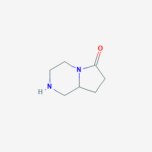 Hexahydro-pyrrolo[1,2-a]pyrazin-6-one图片