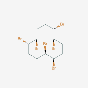 (1R,2S,5R,6R,9R,10S)-rel-1,2,5,6,9,10-Hexabromocyclododecane图片