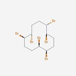 (1R,2R,5R,6S,9S,10R)-rel-1,2,5,6,9,10-Hexabromocyclododecane图片