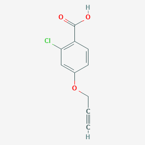 2-Chloro-4-(prop-2-yn-1-yloxy)benzoic acid图片